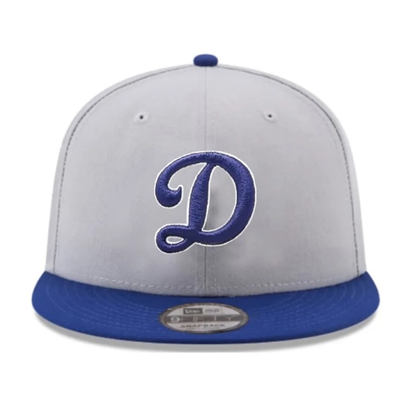 New Era - MLB Baseball Hat - Los Angeles Dodgers ‘D’ Logo 9FIFTY Snapback Cap - Picture 2 of 6